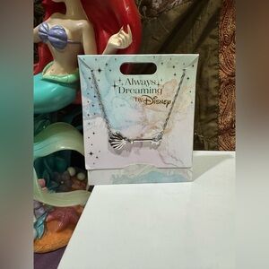 Disney Rose and Gold Ariel Necklace Accessory